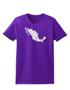 Mexico - Mexico City Star Womens Dark T-Shirt-TooLoud-Purple-X-Small-Davson Sales