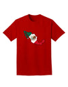 Mexico Outline - Mexican Flag Adult Dark T-Shirt by TooLoud-Mens T-Shirt-TooLoud-Red-Small-Davson Sales