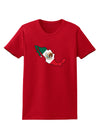 Mexico Outline - Mexican Flag Womens Dark T-Shirt by TooLoud-Womens T-Shirt-TooLoud-Red-X-Small-Davson Sales