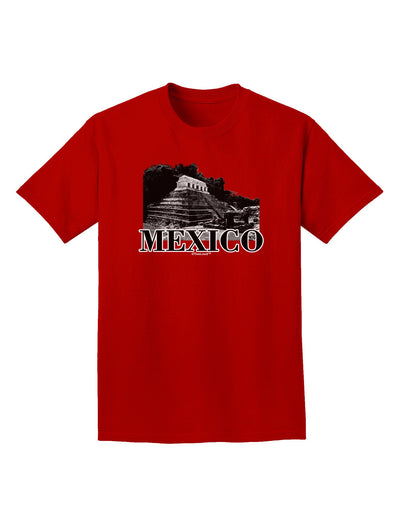 Mexico - Temple No 2 Adult Dark T-Shirt-Mens T-Shirt-TooLoud-Red-Small-Davson Sales