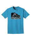 Mexico - Temple No 2 Adult Dark T-Shirt-Mens T-Shirt-TooLoud-Turquoise-Small-Davson Sales