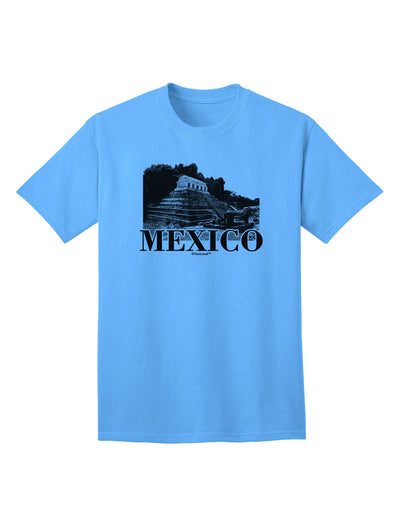 Mexico - Temple No 2 Adult T-Shirt-unisex t-shirt-TooLoud-Aquatic-Blue-Small-Davson Sales