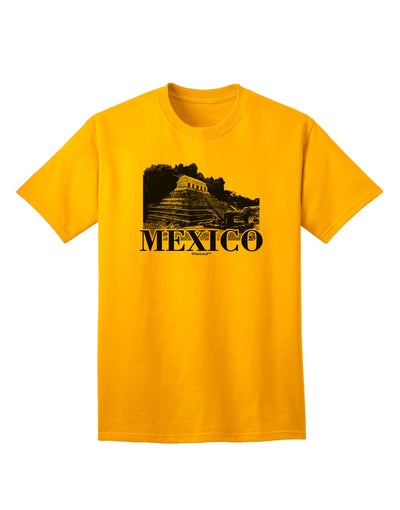 Mexico - Temple No 2 Adult T-Shirt-unisex t-shirt-TooLoud-Gold-Small-Davson Sales