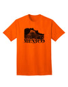 Mexico - Temple No 2 Adult T-Shirt-unisex t-shirt-TooLoud-Orange-Small-Davson Sales