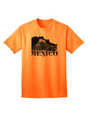 Mexico - Temple No 2 Adult T-Shirt-unisex t-shirt-TooLoud-Neon-Orange-Small-Davson Sales