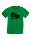 Mexico - Temple No 2 Childrens T-Shirt-Childrens T-Shirt-TooLoud-Kelly-Green-X-Small-Davson Sales