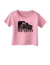 Mexico - Temple No 2 Infant T-Shirt-Infant T-Shirt-TooLoud-Candy-Pink-06-Months-Davson Sales