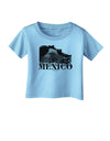 Mexico - Temple No 2 Infant T-Shirt-Infant T-Shirt-TooLoud-Aquatic-Blue-06-Months-Davson Sales