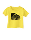 Mexico - Temple No 2 Infant T-Shirt-Infant T-Shirt-TooLoud-Yellow-06-Months-Davson Sales