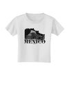 Mexico - Temple No 2 Toddler T-Shirt-Toddler T-Shirt-TooLoud-White-2T-Davson Sales