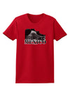 Mexico - Temple No 2 Womens Dark T-Shirt-TooLoud-Red-X-Small-Davson Sales