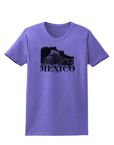 Mexico - Temple No 2 Womens T-Shirt-Womens T-Shirt-TooLoud-Violet-X-Small-Davson Sales