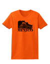 Mexico - Temple No 2 Womens T-Shirt-Womens T-Shirt-TooLoud-Orange-X-Small-Davson Sales