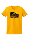 Mexico - Temple No 2 Womens T-Shirt-Womens T-Shirt-TooLoud-Gold-X-Small-Davson Sales