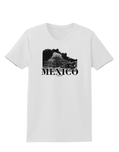 Mexico - Temple No 2 Womens T-Shirt-Womens T-Shirt-TooLoud-White-X-Small-Davson Sales