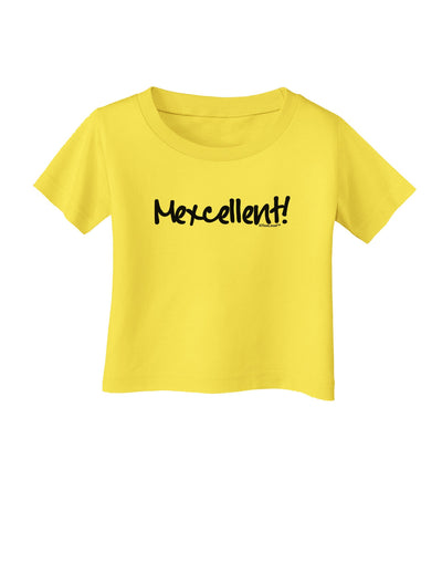 Mexico Text - Cinco De Mayo Infant T-Shirt-Infant T-Shirt-TooLoud-Yellow-06-Months-Davson Sales