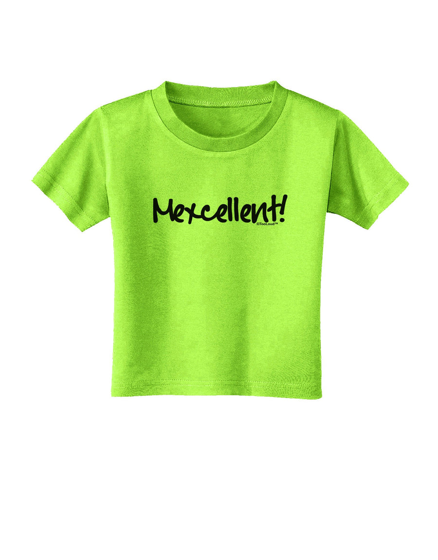 Mexico Text - Cinco De Mayo Toddler T-Shirt-Toddler T-Shirt-TooLoud-White-2T-Davson Sales