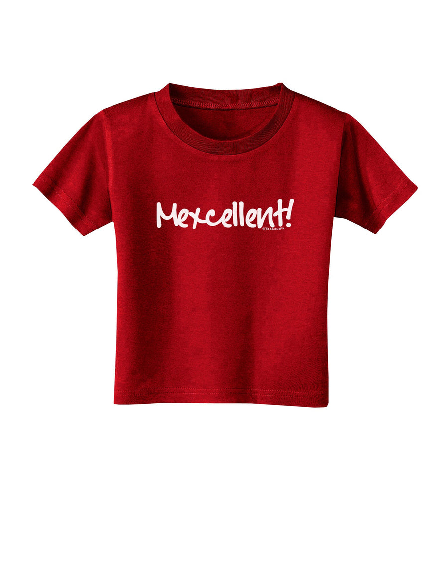 Mexico Text - Cinco De Mayo Toddler T-Shirt Dark-Toddler T-Shirt-TooLoud-Black-2T-Davson Sales