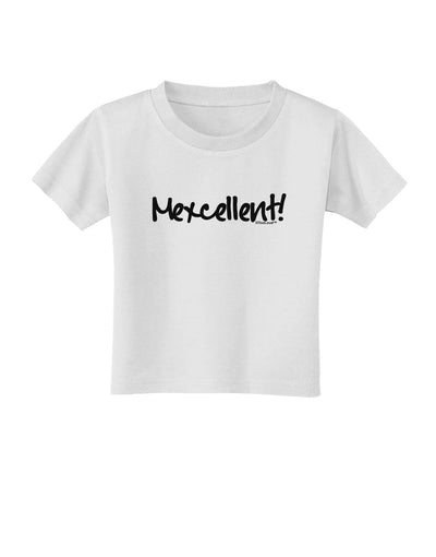 Mexico Text - Cinco De Mayo Toddler T-Shirt-Toddler T-Shirt-TooLoud-White-2T-Davson Sales