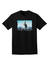 Mexico - Whale Watching Cut-out Adult Dark T-Shirt-Mens T-Shirt-TooLoud-Black-Small-Davson Sales