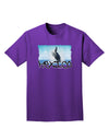 Mexico - Whale Watching Cut-out Adult Dark T-Shirt-Mens T-Shirt-TooLoud-Purple-Small-Davson Sales