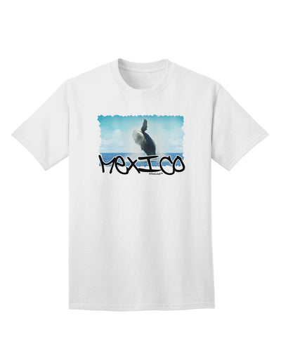 Mexico - Whale Watching Cut-out Adult T-Shirt-unisex t-shirt-TooLoud-White-Small-Davson Sales