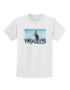 Mexico - Whale Watching Cut-out Childrens T-Shirt-Childrens T-Shirt-TooLoud-White-X-Small-Davson Sales