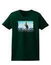 Mexico - Whale Watching Cut-out Womens Dark T-Shirt-TooLoud-Forest-Green-Small-Davson Sales