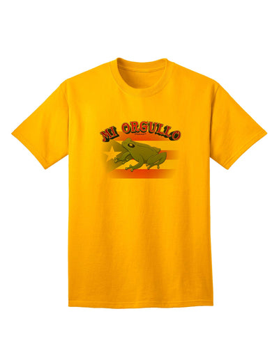 Mi Orgullo Coqui Adult T-Shirt-unisex t-shirt-TooLoud-Gold-Small-Davson Sales