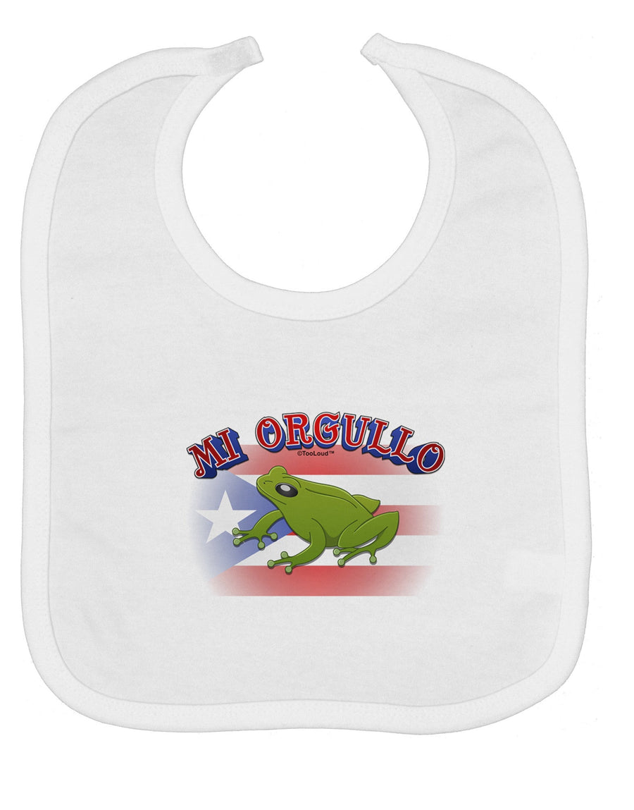 Mi Orgullo Coqui Baby Bib