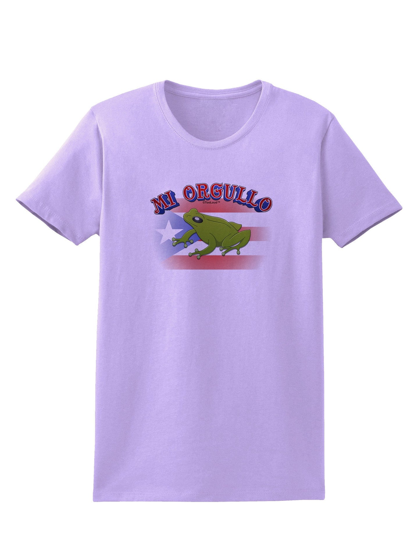 Mi Orgullo Coqui Womens T-Shirt-Womens T-Shirt-TooLoud-Lavender-X-Small-Davson Sales