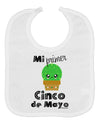 Mi Primer Cinco de Mayo - Cute Cactus Design Baby Bib by TooLoud