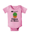 Mi Primer Cinco de Mayo - Cute Cactus Design Baby Romper Bodysuit by TooLoud-Baby Romper-TooLoud-Light-Pink-06-Months-Davson Sales