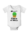 Mi Primer Cinco de Mayo - Cute Cactus Design Baby Romper Bodysuit by TooLoud-Baby Romper-TooLoud-White-06-Months-Davson Sales