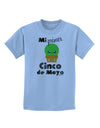 Mi Primer Cinco de Mayo - Cute Cactus Design Childrens T-Shirt by TooLoud-Childrens T-Shirt-TooLoud-Light-Blue-X-Small-Davson Sales