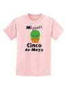 Mi Primer Cinco de Mayo - Cute Cactus Design Childrens T-Shirt by TooLoud-Childrens T-Shirt-TooLoud-PalePink-X-Small-Davson Sales