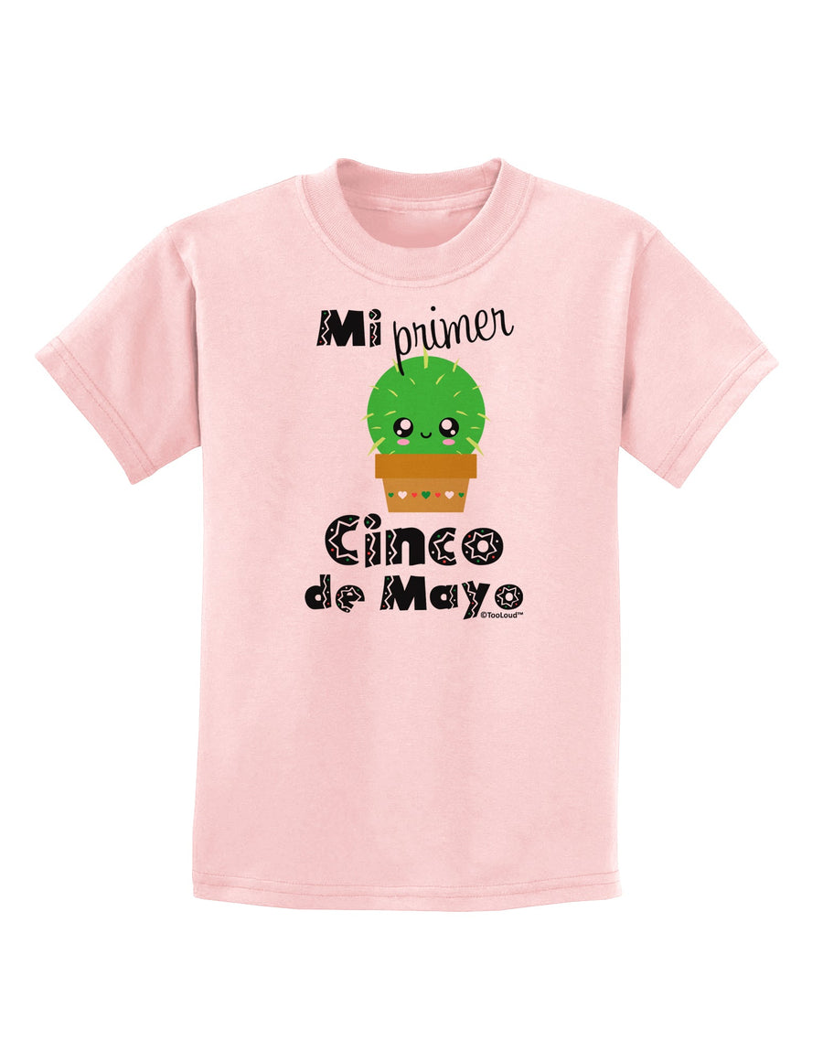 Mi Primer Cinco de Mayo - Cute Cactus Design Childrens T-Shirt by TooLoud-Childrens T-Shirt-TooLoud-White-X-Small-Davson Sales