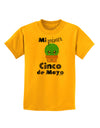 Mi Primer Cinco de Mayo - Cute Cactus Design Childrens T-Shirt by TooLoud-Childrens T-Shirt-TooLoud-Gold-X-Small-Davson Sales