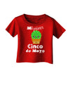 Mi Primer Cinco de Mayo - Cute Cactus Design Infant T-Shirt Dark by TooLoud-Infant T-Shirt-TooLoud-Red-06-Months-Davson Sales