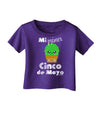 Mi Primer Cinco de Mayo - Cute Cactus Design Infant T-Shirt Dark by TooLoud-Infant T-Shirt-TooLoud-Purple-06-Months-Davson Sales