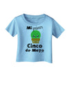 Mi Primer Cinco de Mayo - Cute Cactus Design Infant T-Shirt by TooLoud-Infant T-Shirt-TooLoud-Aquatic-Blue-06-Months-Davson Sales