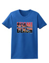 Miami Beach - Sunset Palm Trees Womens Dark T-Shirt by TooLoud-Womens T-Shirt-TooLoud-Royal-Blue-X-Small-Davson Sales