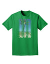 Miami Beach View Mirage Adult Dark T-Shirt-Mens T-Shirt-TooLoud-Kelly-Green-Small-Davson Sales