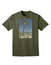 Miami Beach View Mirage Adult Dark T-Shirt-Mens T-Shirt-TooLoud-Military-Green-Small-Davson Sales
