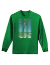 Miami Beach View Mirage Adult Long Sleeve Dark T-Shirt-TooLoud-Kelly-Green-Small-Davson Sales