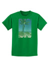 Miami Beach View Mirage Childrens Dark T-Shirt-Childrens T-Shirt-TooLoud-Kelly-Green-X-Small-Davson Sales