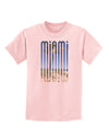 Miami Beach View Mirage Childrens T-Shirt-Childrens T-Shirt-TooLoud-PalePink-X-Small-Davson Sales