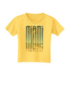 Miami Beach View Mirage Toddler T-Shirt-Toddler T-Shirt-TooLoud-Yellow-2T-Davson Sales