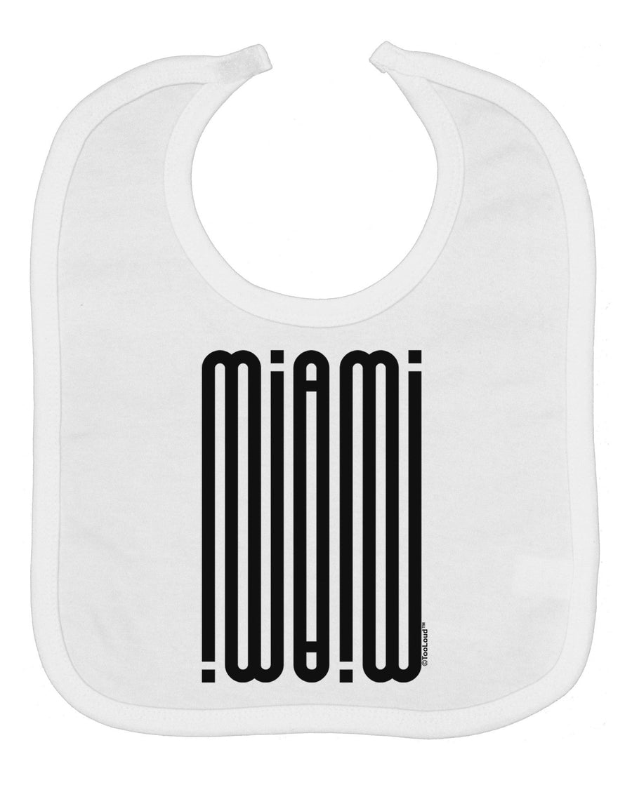 Miami Mirage Baby Bib