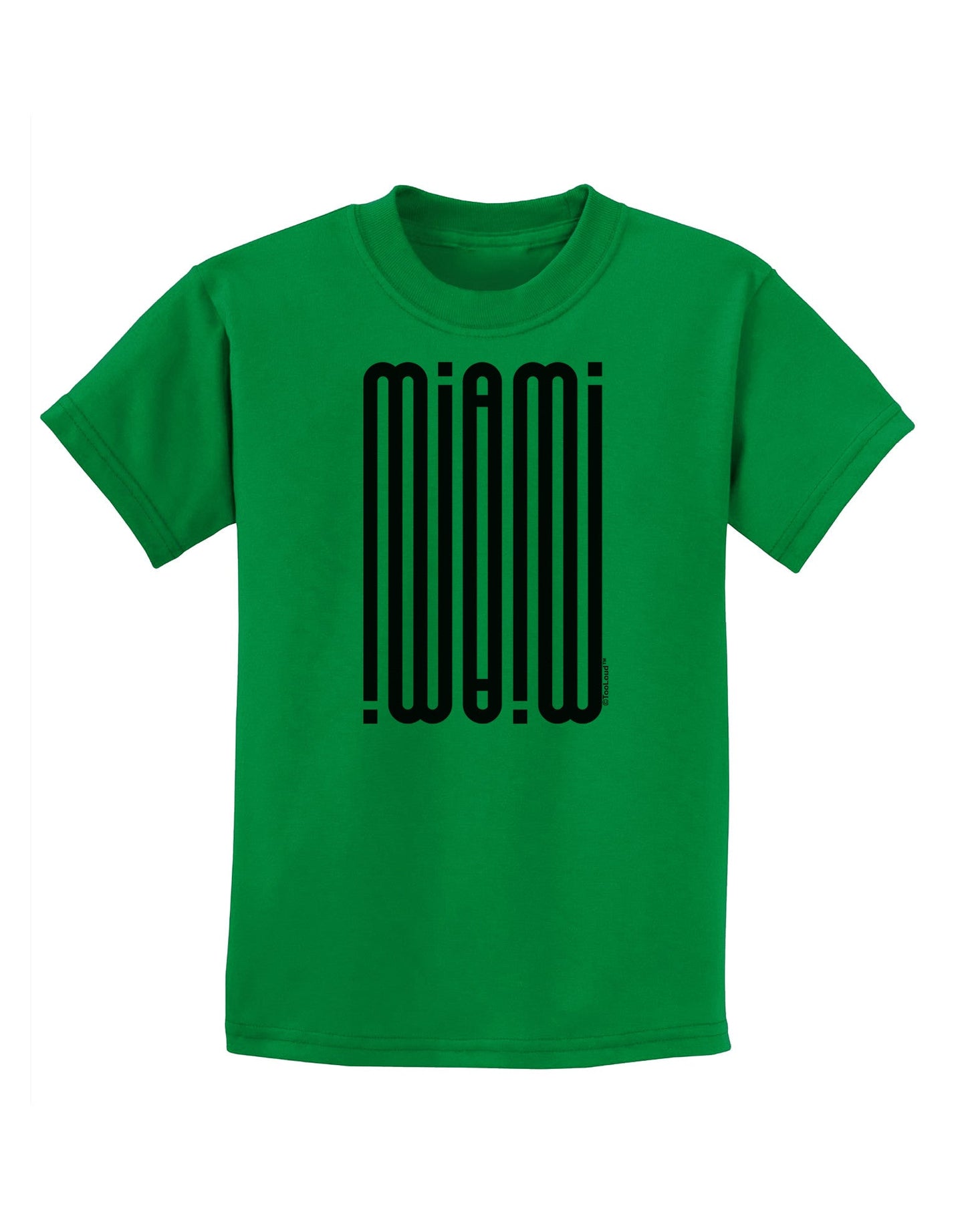 Miami Mirage Childrens T-Shirt-Childrens T-Shirt-TooLoud-Kelly-Green-X-Small-Davson Sales